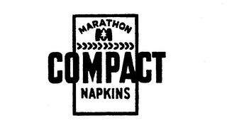 MARATHON M COMPACT NAPKINS logo