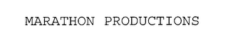 MARATHON PRODUCTIONS logo