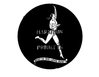 MARATHON PRODUCTS BEST IN THE LONG RUN logo