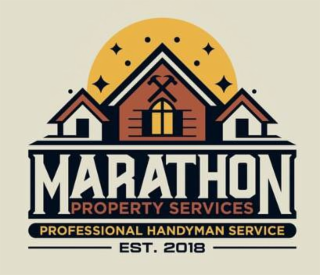 MARATHON PROPERTY SERVICES PROFESSIONAL HANDYMAN SERVICE EST. 2018 logo