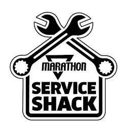 MARATHON SERVICE SHACK logo