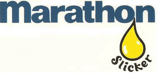 MARATHON SLICKER logo