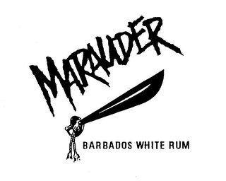 MARAUDER BARBADOS WHITE RUM logo
