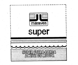 MARAVEN SUPER SUPER FUERA BORDA ACEITE DE MOTOR logo