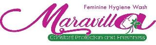 MARAVILLA FEMININE HYGIENE WASH CONSTANT PROTECTION AND FRESHNESS logo