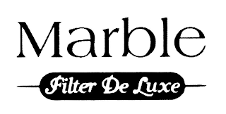 MARBLE FILTER DE LUXE logo