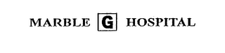MARBLE G HOSPITAL logo
