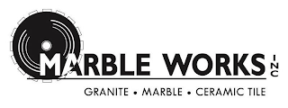 MARBLE WORKS INC GRANITE MARBLE CERAMIC TILE logo