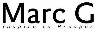 MARC G INSPIRE TO PROSPER logo
