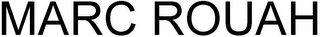 MARC ROUAH logo