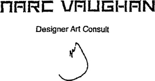 MARC VAUGHAN DESIGNER ART CONSULT logo