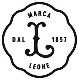 MARCA DAL L 1857 LEONE logo