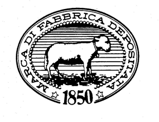 MARCA DI FABBRICA DEPOSITATA 1850 logo