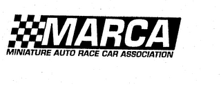 MARCA MINIATURE AUTO RACE CAR ASSOCIATION logo