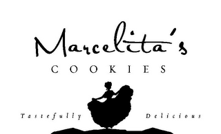 MARCELITA'S COOKIES TASTEFULLY DELICIOUS logo