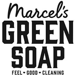 MARCEL'S GREEN SOAP FEEL GOOD CLEANING logo