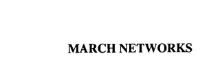 MARCH NETWORKS logo