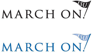 MARCH ON! ISU logo