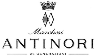 MARCHESI ANTINORI 26 GENERAZIONI logo