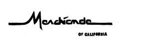 MARCHIONDA OF CALIFORNIA logo