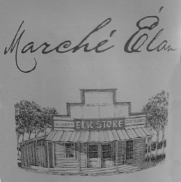 MARCHÉ ÉLAN WINERY ELK STORE DISTILLERY logo