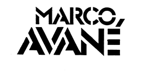 MARCO AVANE logo