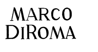 MARCO DIROMA logo