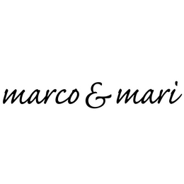 MARCO & MARI logo