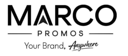 MARCO PROMOS YOUR BRAND, ANYWHERE logo