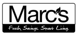 MARC'S FRESH SAVINGS. SMART LIVING. logo