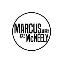 MARCUS JERRY KAZ MCNEELY logo