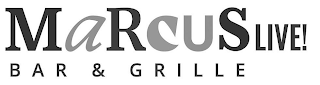 MARCUS LIVE! BAR & GRILLE logo