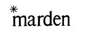 MARDEN logo