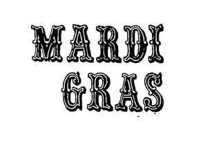 MARDI GRAS logo
