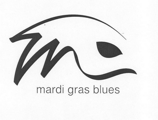 MARDI GRAS BLUES logo