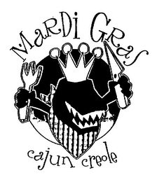 MARDI GRAS CAJUN CREOLE logo