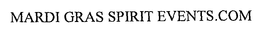 MARDI GRAS SPIRIT EVENTS.COM logo