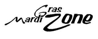 MARDI GRAS ZONE logo