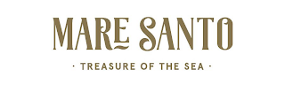 MARE SANTO · TREASURE OF THE SEA · logo