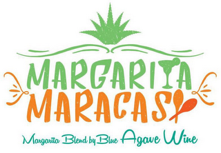 MARGARITA MARACAS MARGARITA BLEND BY BLUE AGAVE WINE logo