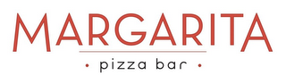 MARGARITA · PIZZA BAR · logo