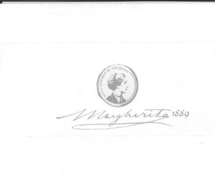 MARGHERITA 1889 PIZZA INSPIRED BY THE QUEEN logo