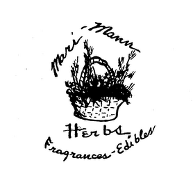 MARI-MANN HERBS FRAGRANCES-EDIBLES
