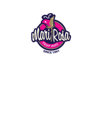 MARI ROSA FRUIT BARS SINCE 1991 logo