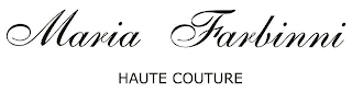 MARIA FARBINNI HAUTE COUTURE logo