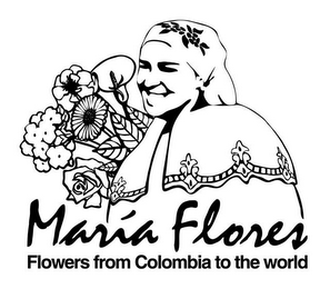 MARIA FLORES FLOWERS FROM COLOMBIA TO THE WORLD logo