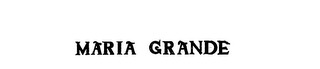 MARIA GRANDE logo