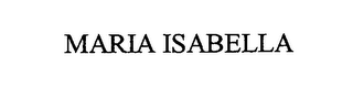MARIA ISABELLA logo