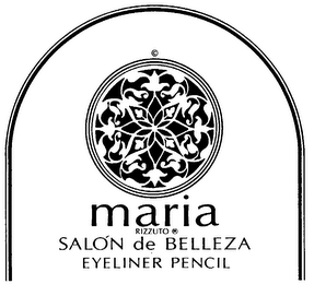 MARIA RIZZUTO SALON DE BELLEZA EYELINER PENCIL logo