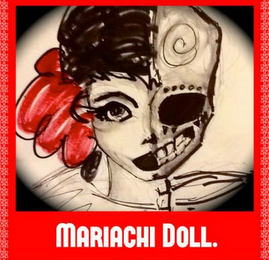 MARIACHI DOLL. logo